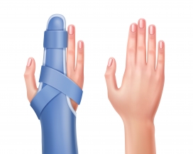 女性假肢手势素材下载