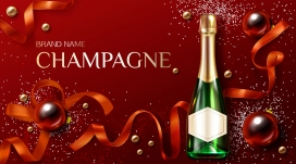 CHAMPAGNE香槟酒素材
