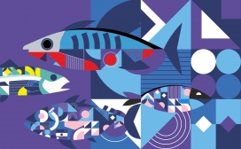 来自Linsanity Design的鱼腥味概念罐头包装