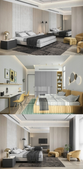 阿联酋一个幸福的现代家庭室内装修案例