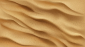 金色沙波沙滩纹理素材图片下载