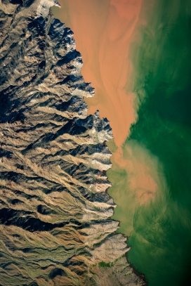 美丽的航拍地理图