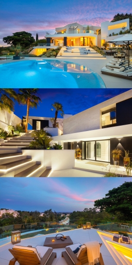 先进的西班牙全景别墅