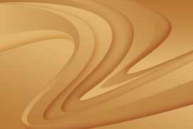 黄颜色的细滑曲线素材下载