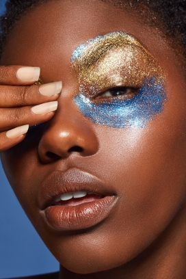 kensie-银光粉人像化妆美妆人像