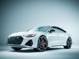 白色奥迪RS7 Sportback-CGi图