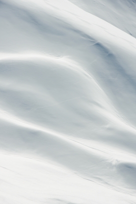 冬季雪山微距图