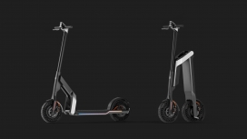 采用韩泰轮胎的折叠式电动踏板车