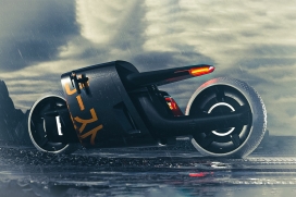 受日本启发的Ghost Superbike野兽摩托车