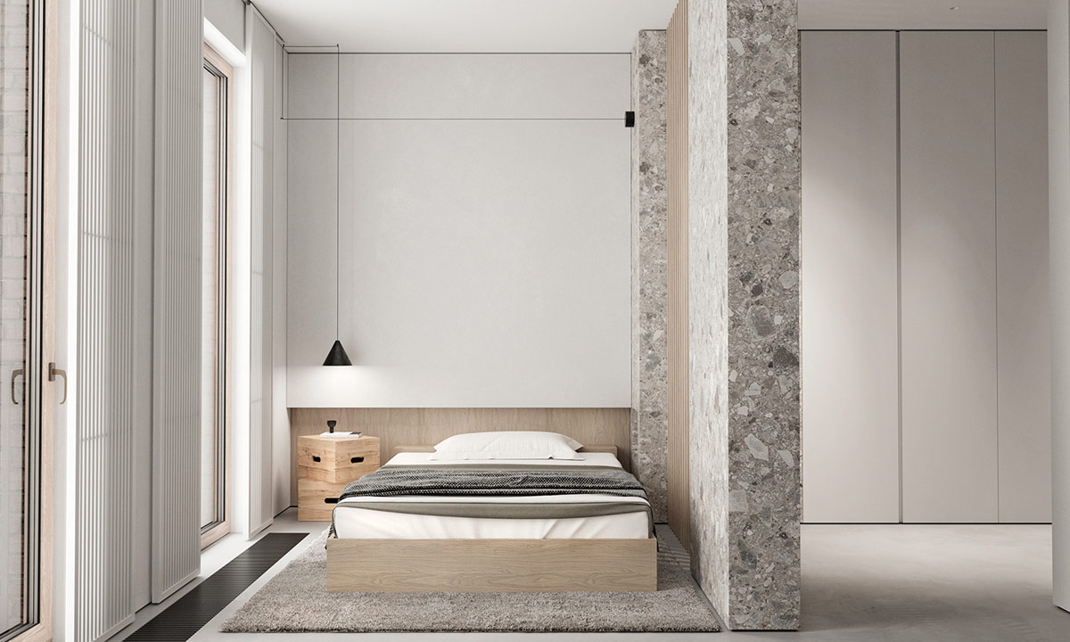 用棕色和令人惊叹的天然石材打造的温暖奢华室内设计---酷图编号33