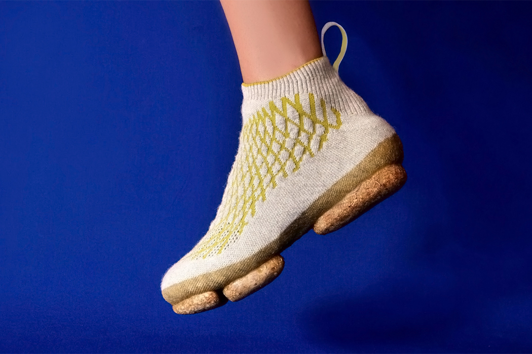 用废弃材料3D编织制作的可生物降解鞋子---酷图编号2