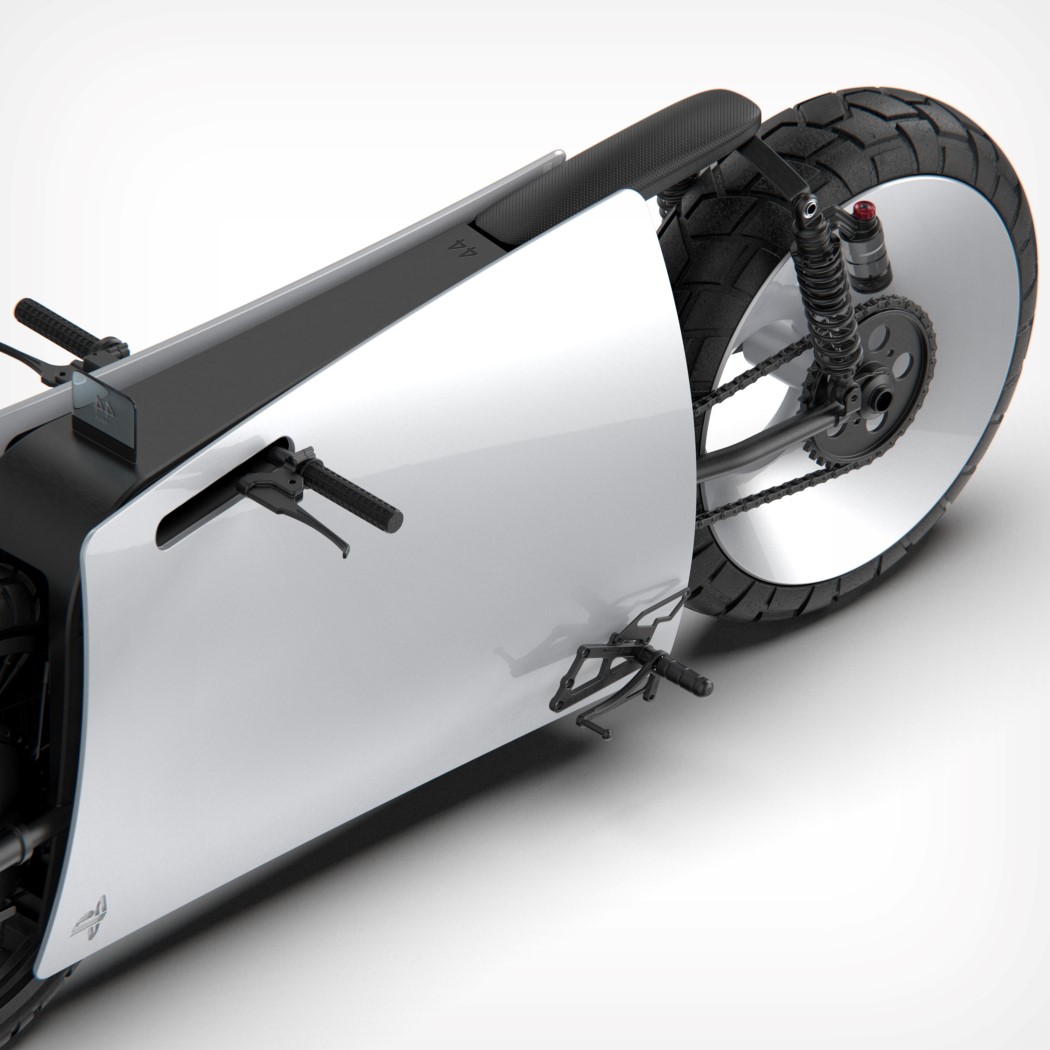 一个现代的PS5两轮自行车---酷图编号1