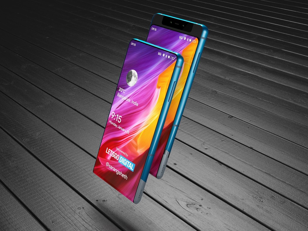 一款带有滑动显示屏的小米智能手机---酷图编号7