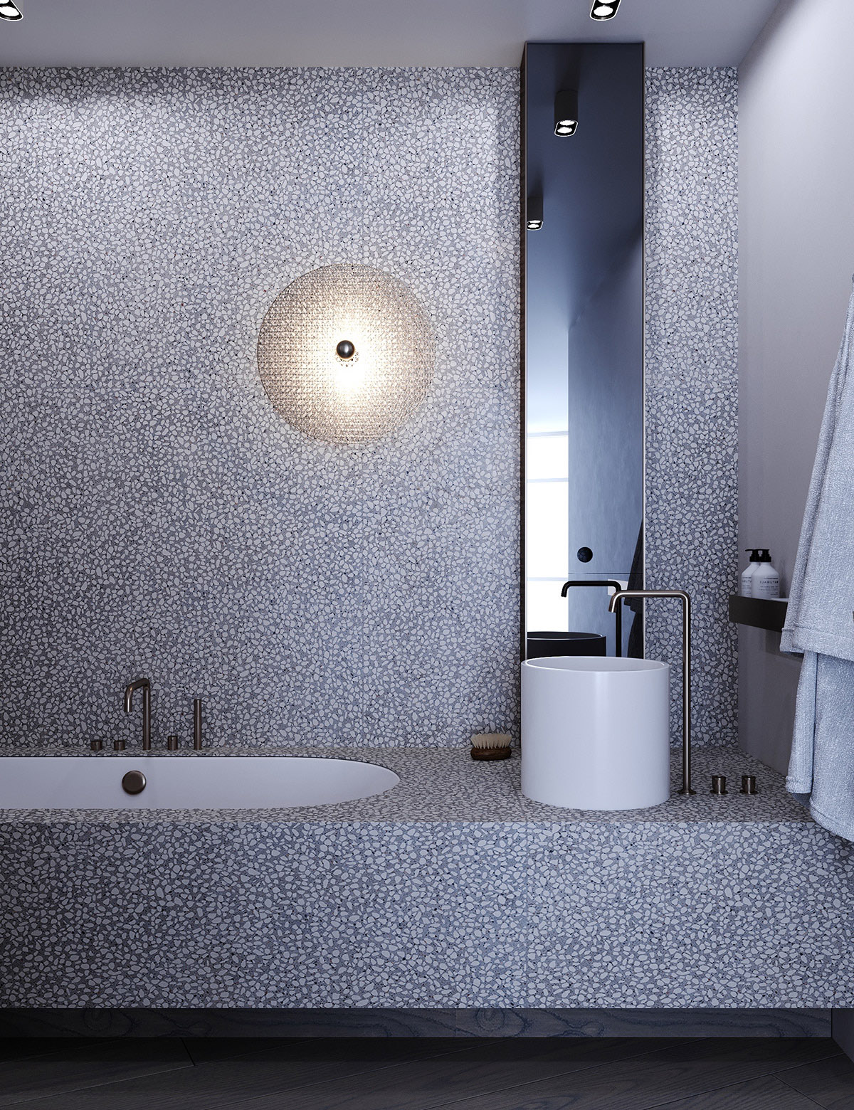 两个100平方米的室内设计,是优雅现代室内设计的缩影---酷图编号1341950