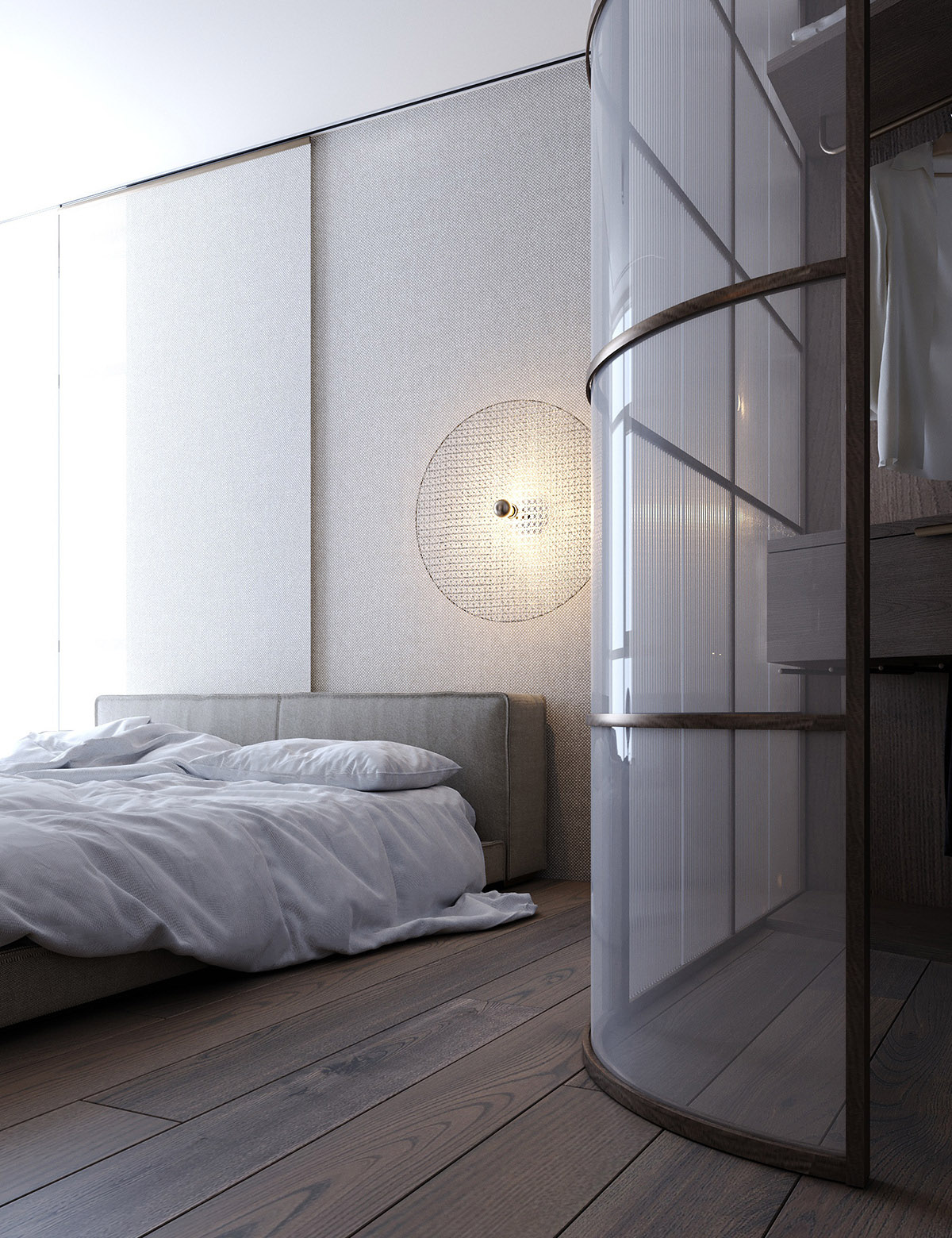 两个100平方米的室内设计,是优雅现代室内设计的缩影---酷图编号1341952