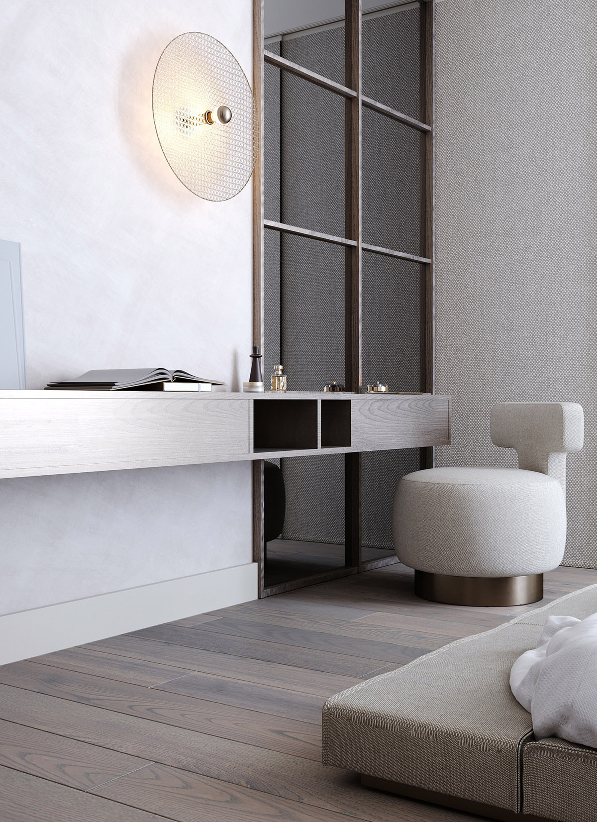 两个100平方米的室内设计,是优雅现代室内设计的缩影---酷图编号1341956