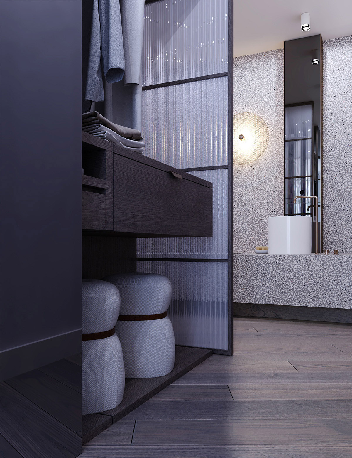 两个100平方米的室内设计,是优雅现代室内设计的缩影---酷图编号1341961