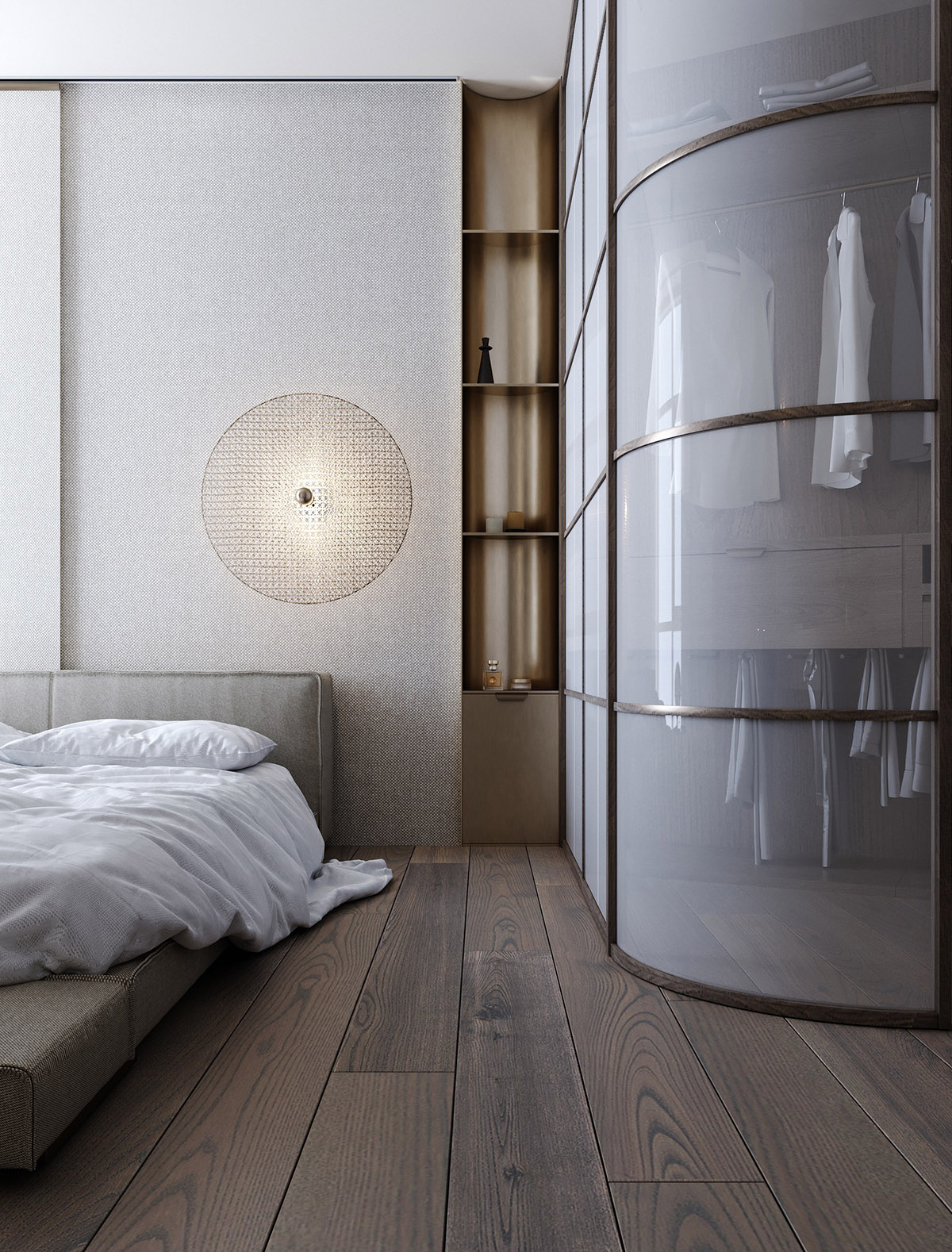 两个100平方米的室内设计,是优雅现代室内设计的缩影---酷图编号1341957