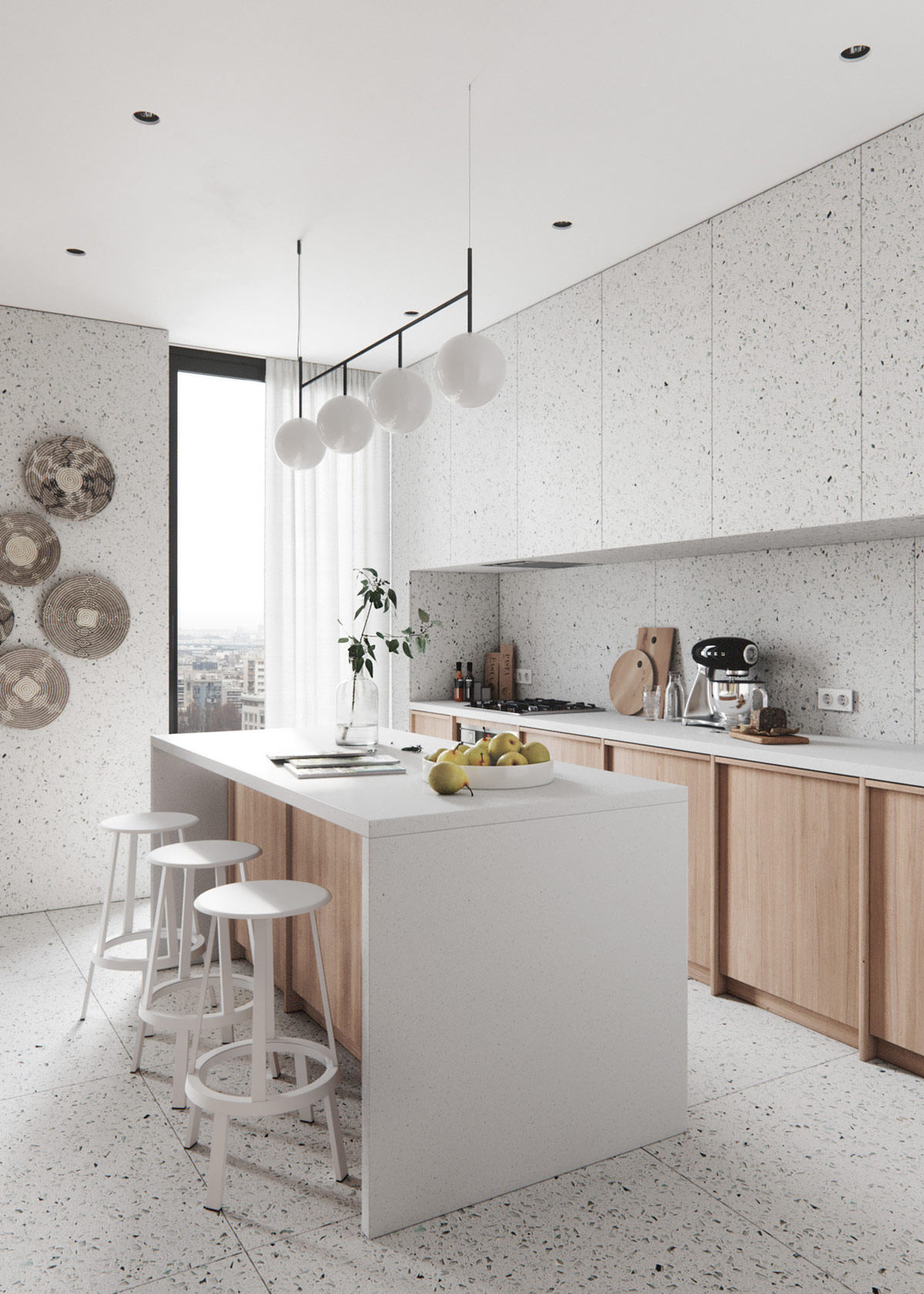 两个100平方米的室内设计,是优雅现代室内设计的缩影---酷图编号1341977