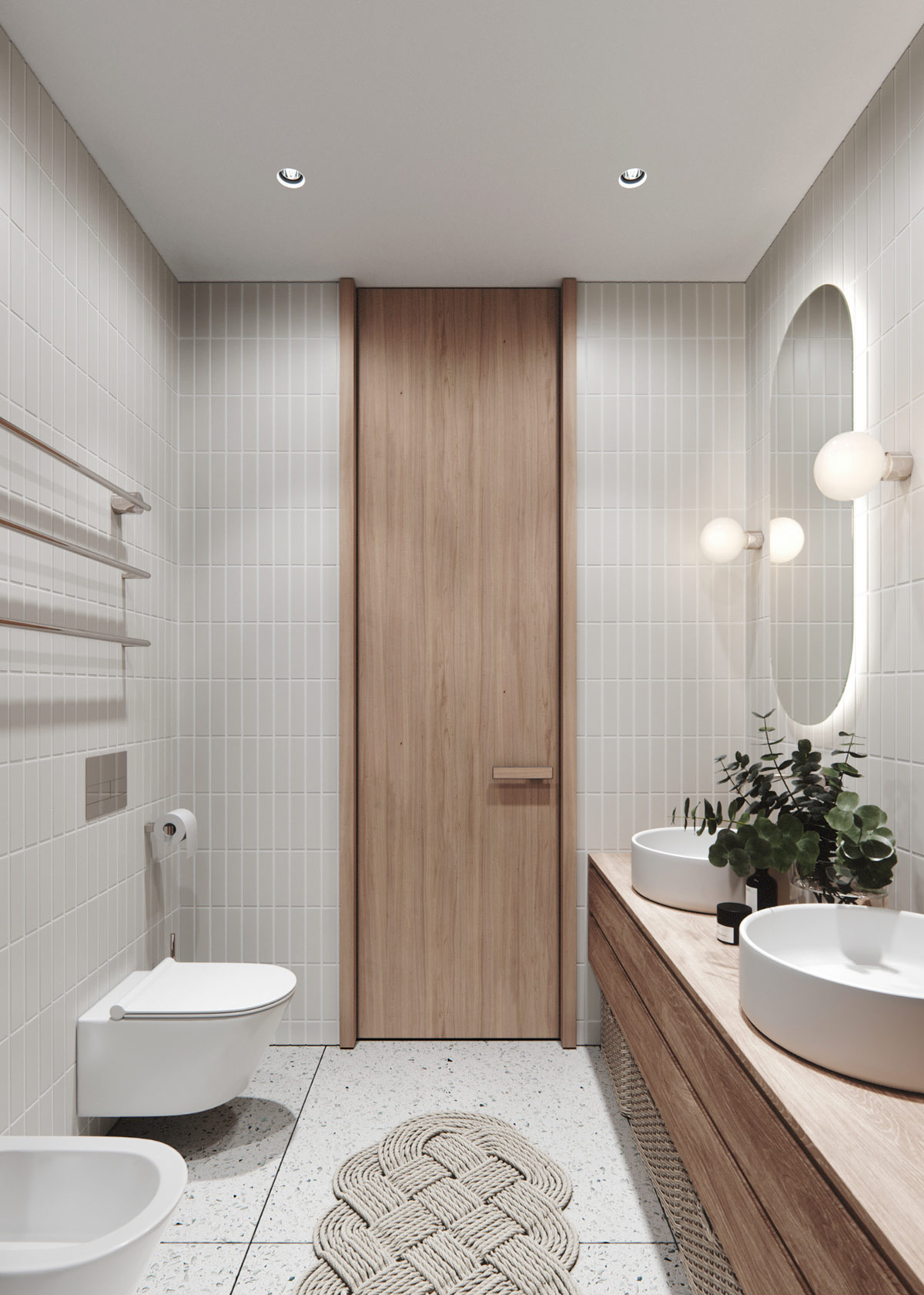 两个100平方米的室内设计,是优雅现代室内设计的缩影---酷图编号1341981