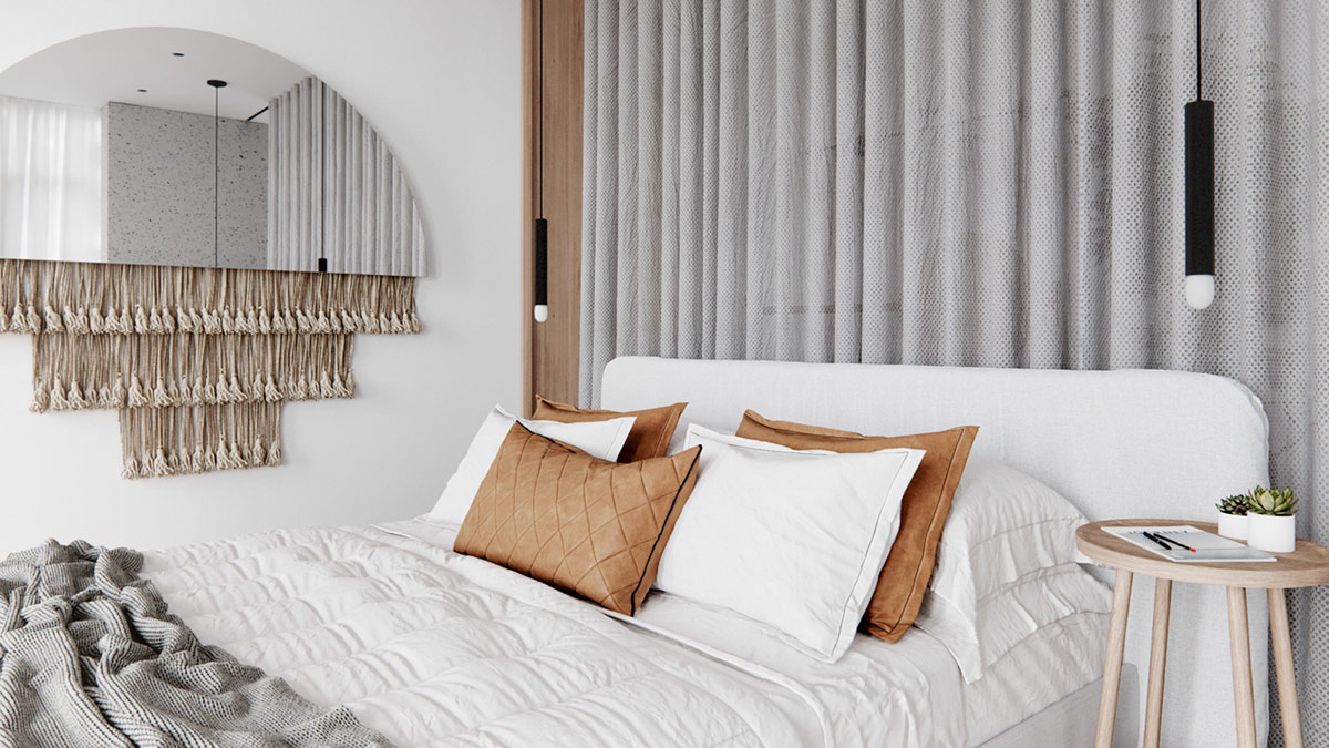 两个100平方米的室内设计,是优雅现代室内设计的缩影---酷图编号1341985