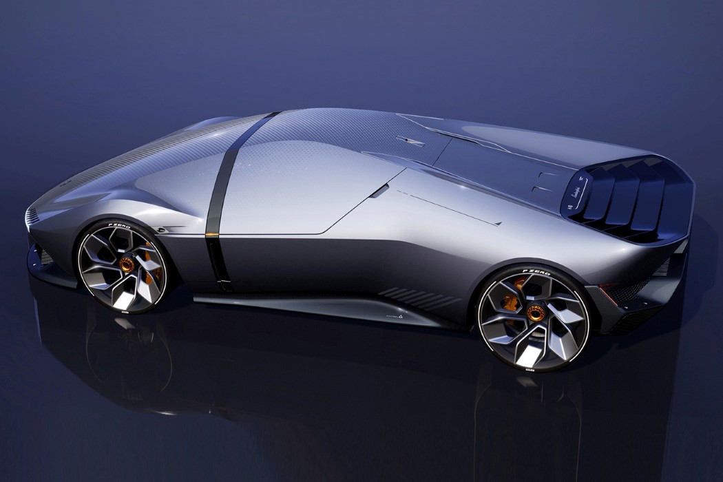 向电动汽车过渡的兰博基尼设计语言---酷图编号1