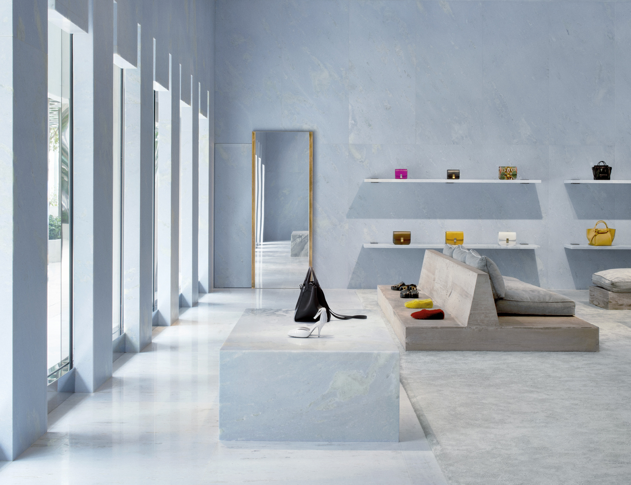 美国487平米的Céline·迈阿密鞋包旗舰店---酷图编号8