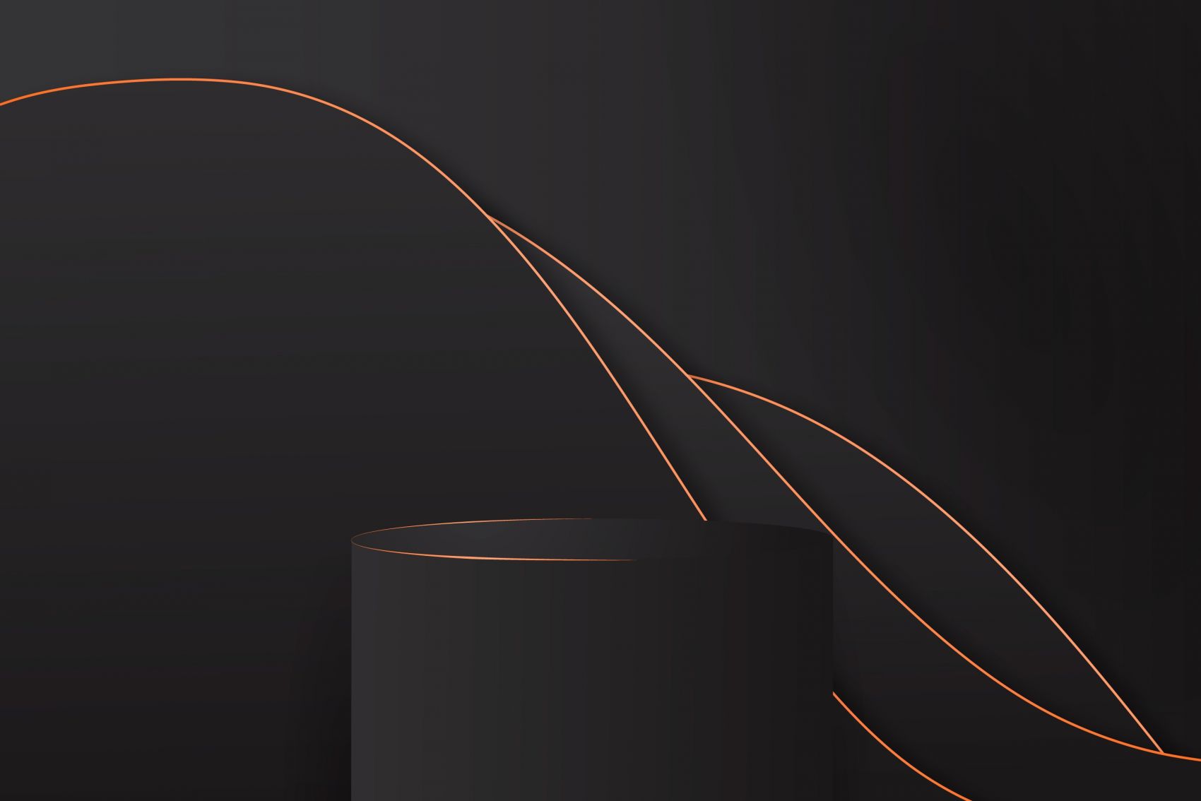 黑金曲线图形素材下载封面大图