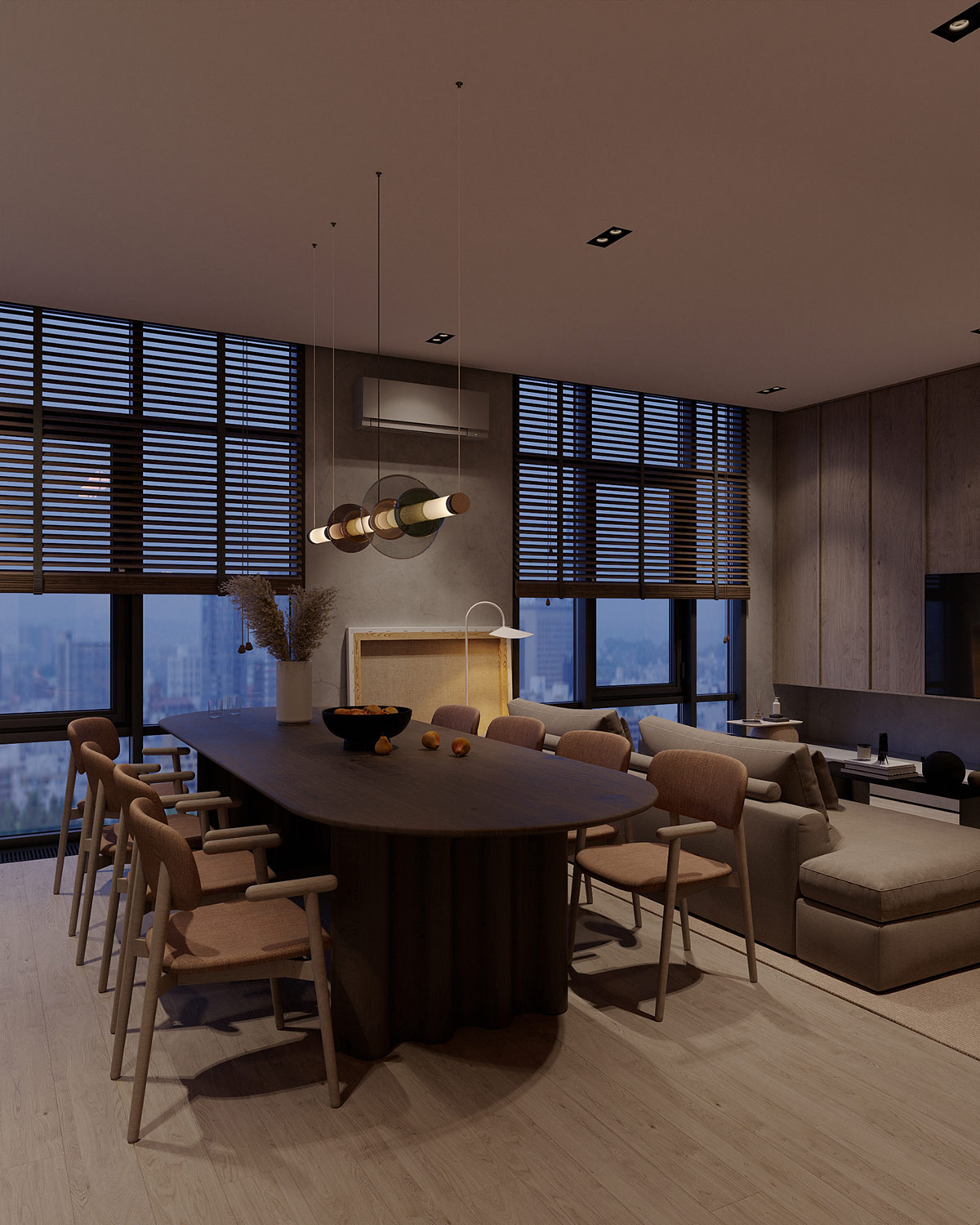 乌克兰120平方米塑造宁静的现代空间---酷图编号36