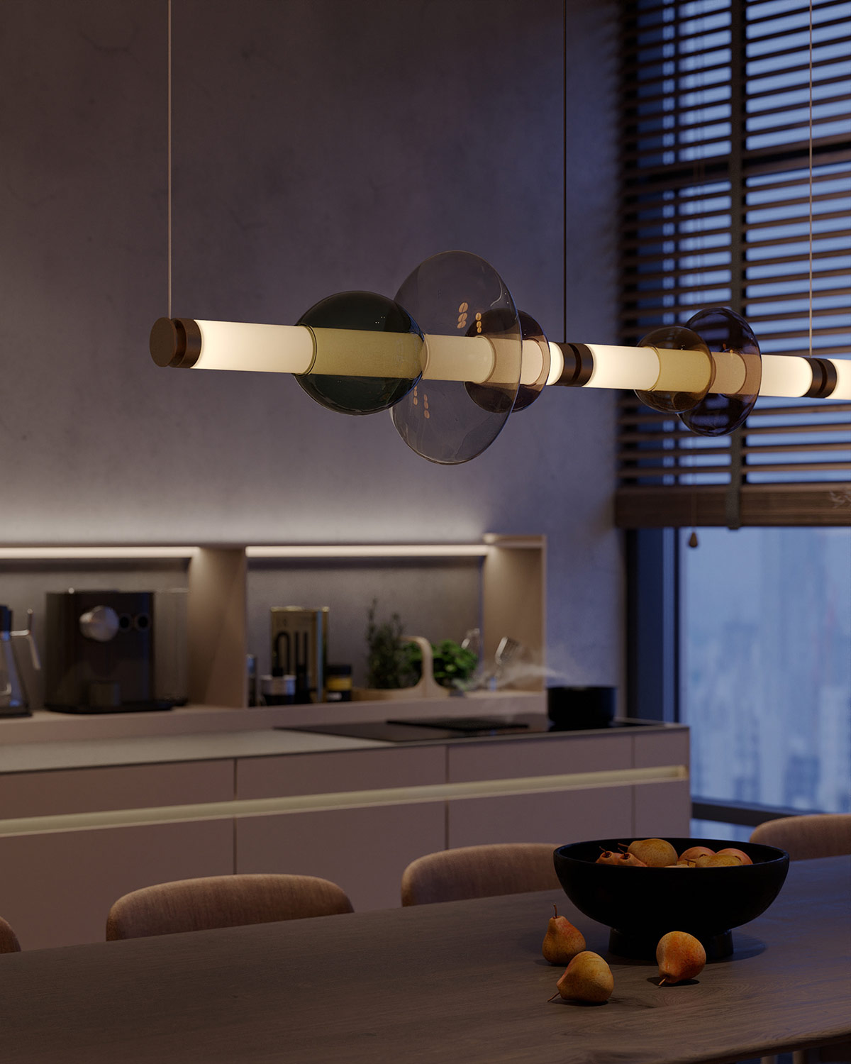 乌克兰120平方米塑造宁静的现代空间---酷图编号22