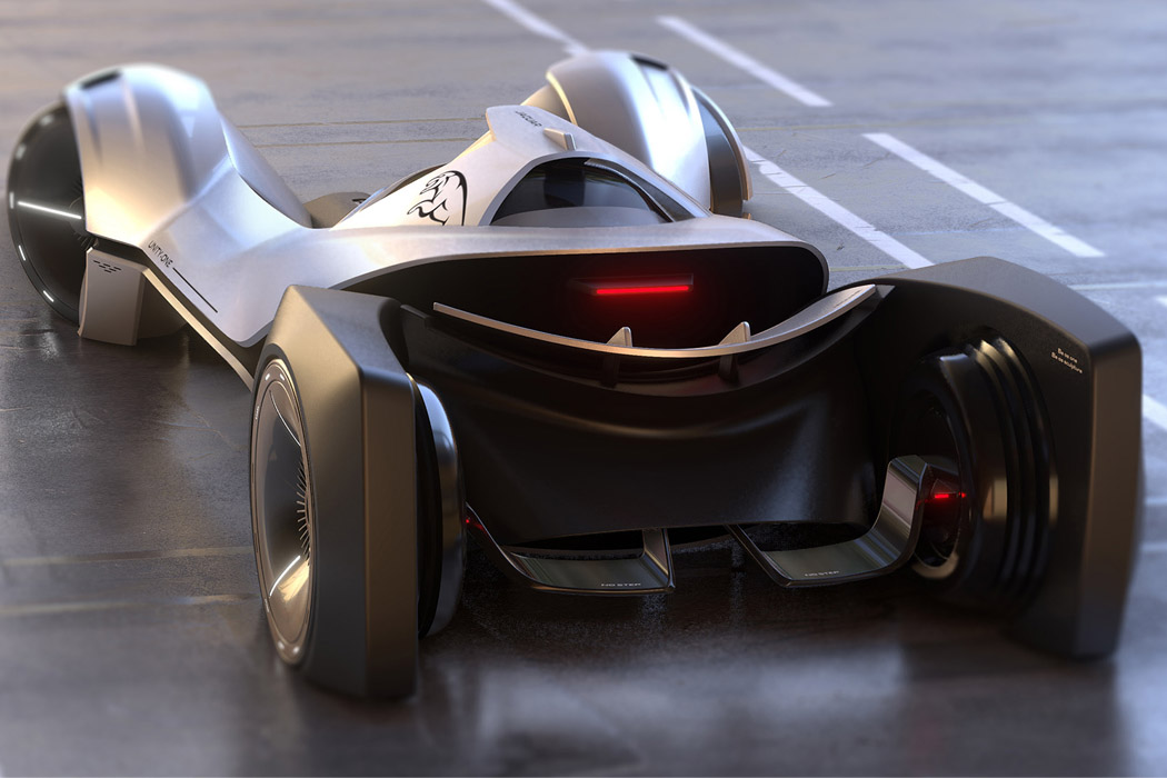 采用以赛艇为灵感转向的捷豹Unity One Vision racing概念车---酷图编号1343458