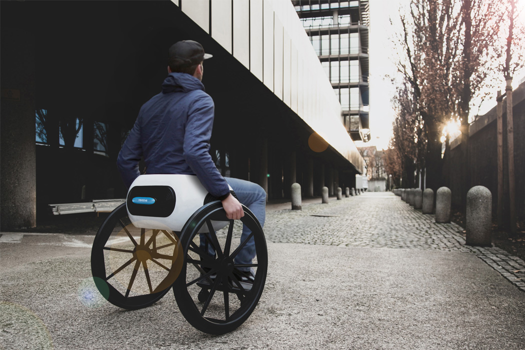 可折叠至随身行李大小的轮椅---酷图编号6