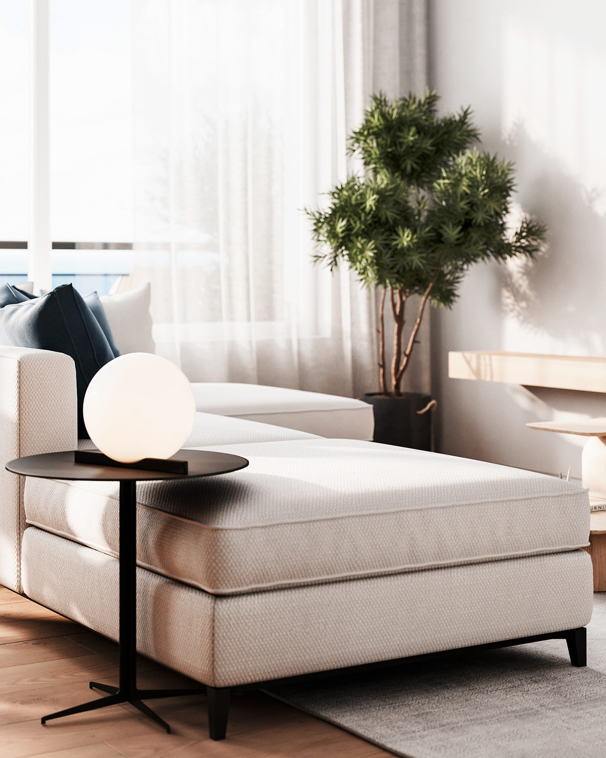 乌克兰带有海洋蓝色装饰的沿海房屋---酷图编号9