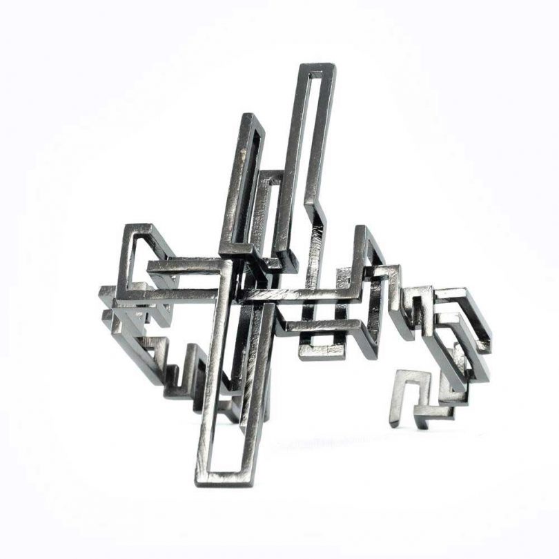 Zimarty推出灵感源自希尔伯特曲线的新型3D打印珠宝---酷图编号13