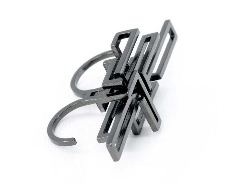 Zimarty推出灵感源自希尔伯特曲线的新型3D打印珠宝---酷图编号9