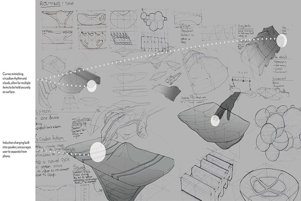 Oblak-可让您远离深夜滚动,并改善睡眠具有NFC功能的睡眠辅助设备---酷图编号1343960