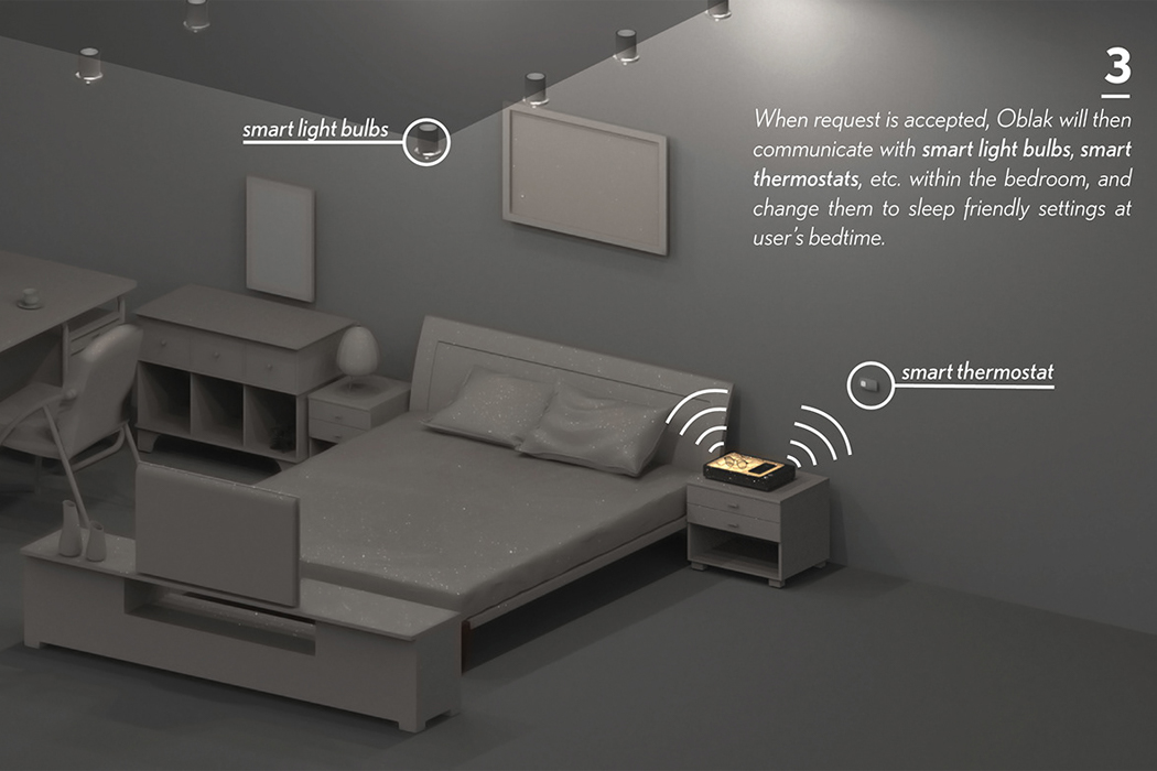 Oblak-可让您远离深夜滚动,并改善睡眠具有NFC功能的睡眠辅助设备---酷图编号1343971