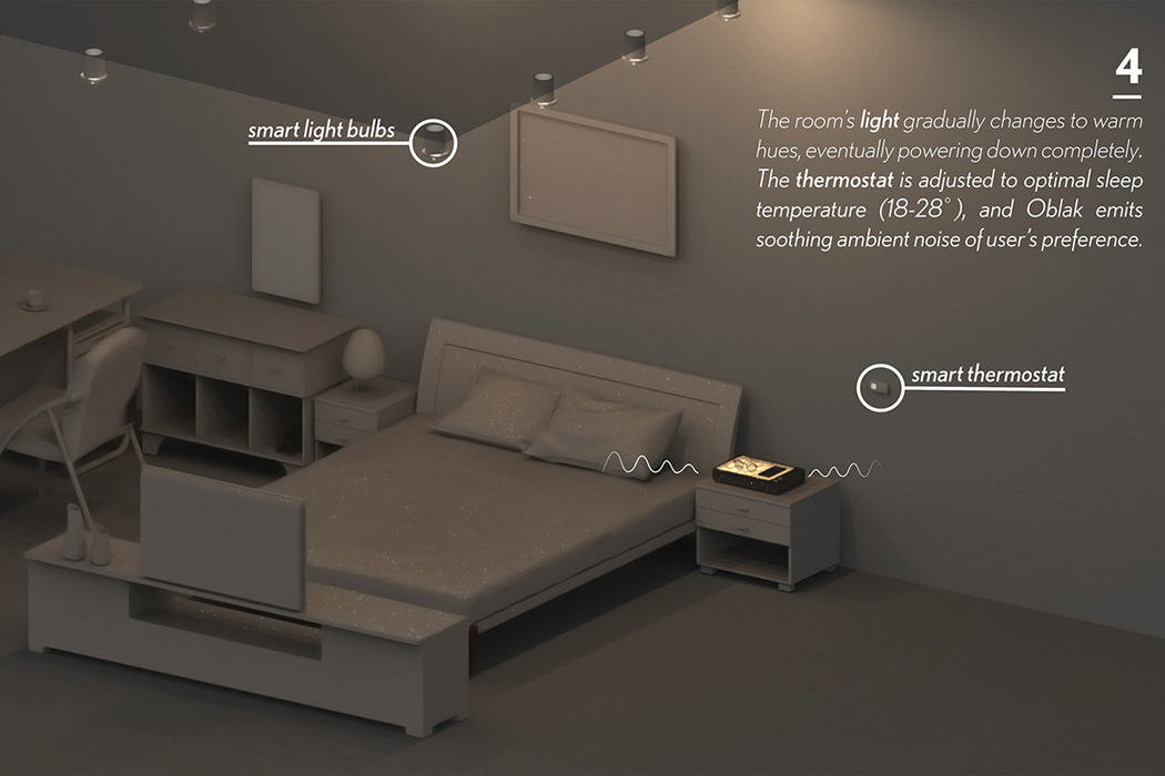 Oblak-可让您远离深夜滚动,并改善睡眠具有NFC功能的睡眠辅助设备---酷图编号1343972