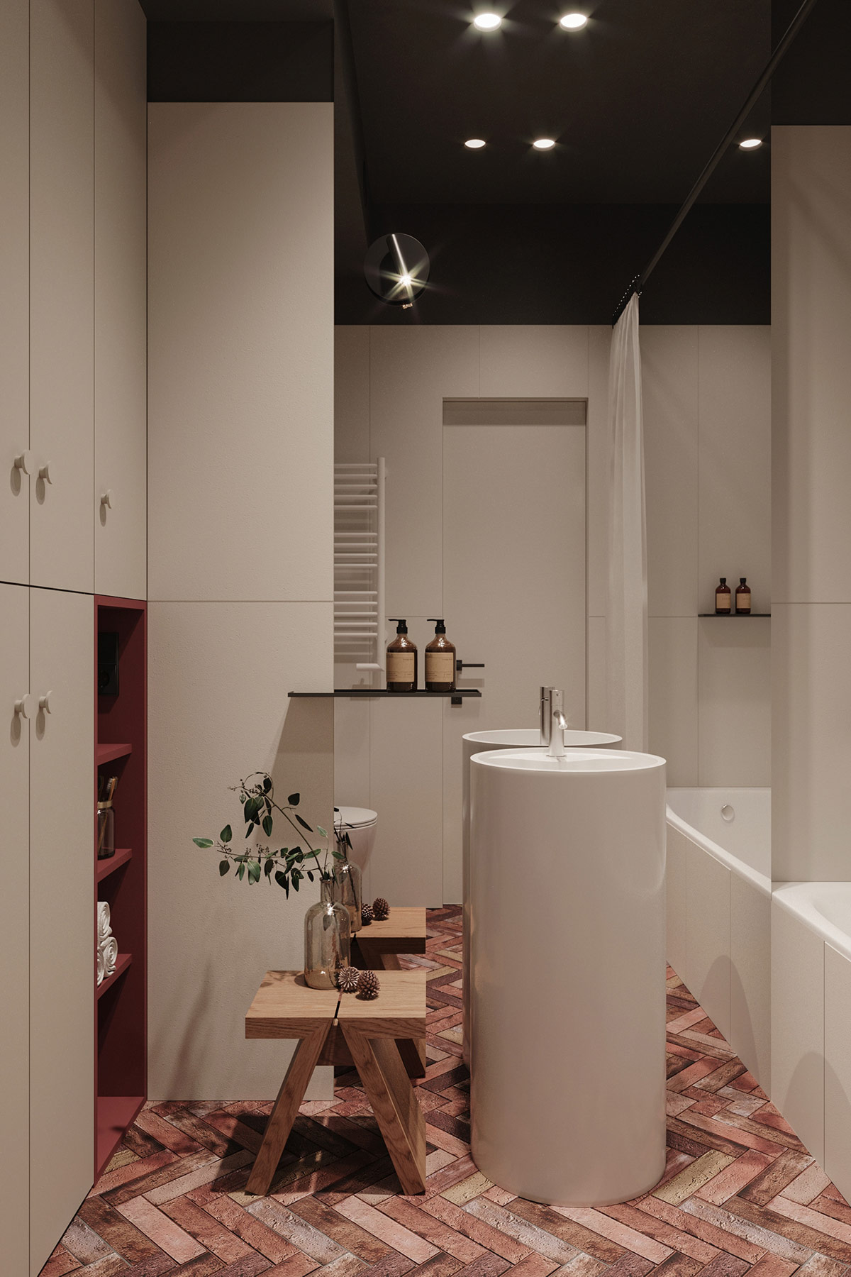 2个45平方米以下的空间设计欣赏---酷图编号7