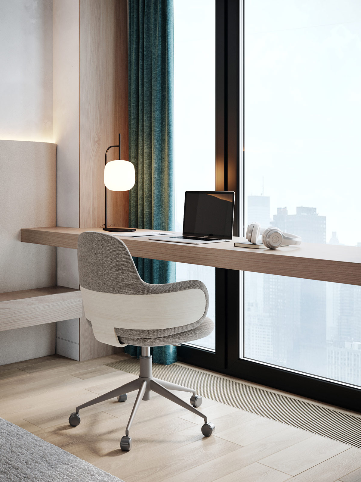 有凝聚力的家庭着色室内设计欣赏---酷图编号31