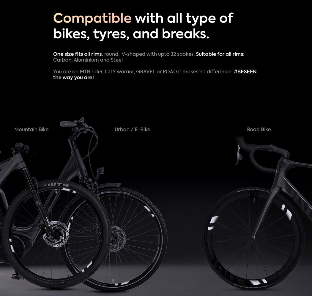 可以使夜间骑行更加安全一百倍的自行车反射器---酷图编号3