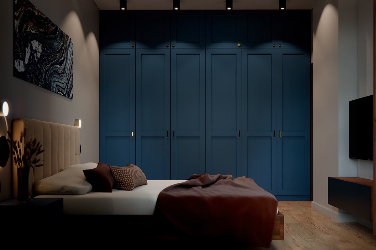 55平方米以下的彩色内聚内饰设计---酷图编号23