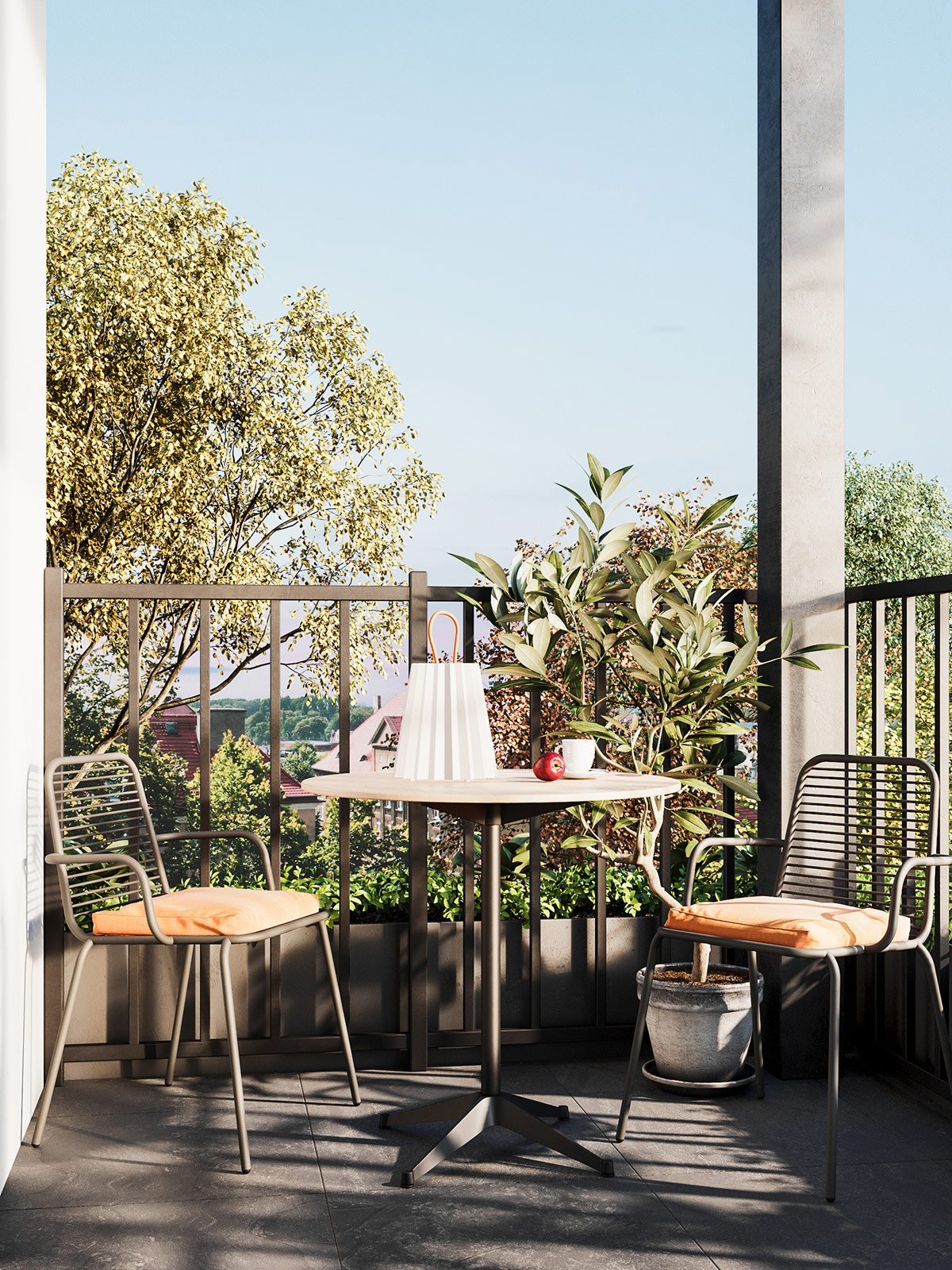 55平方米以下的彩色内聚内饰设计---酷图编号8