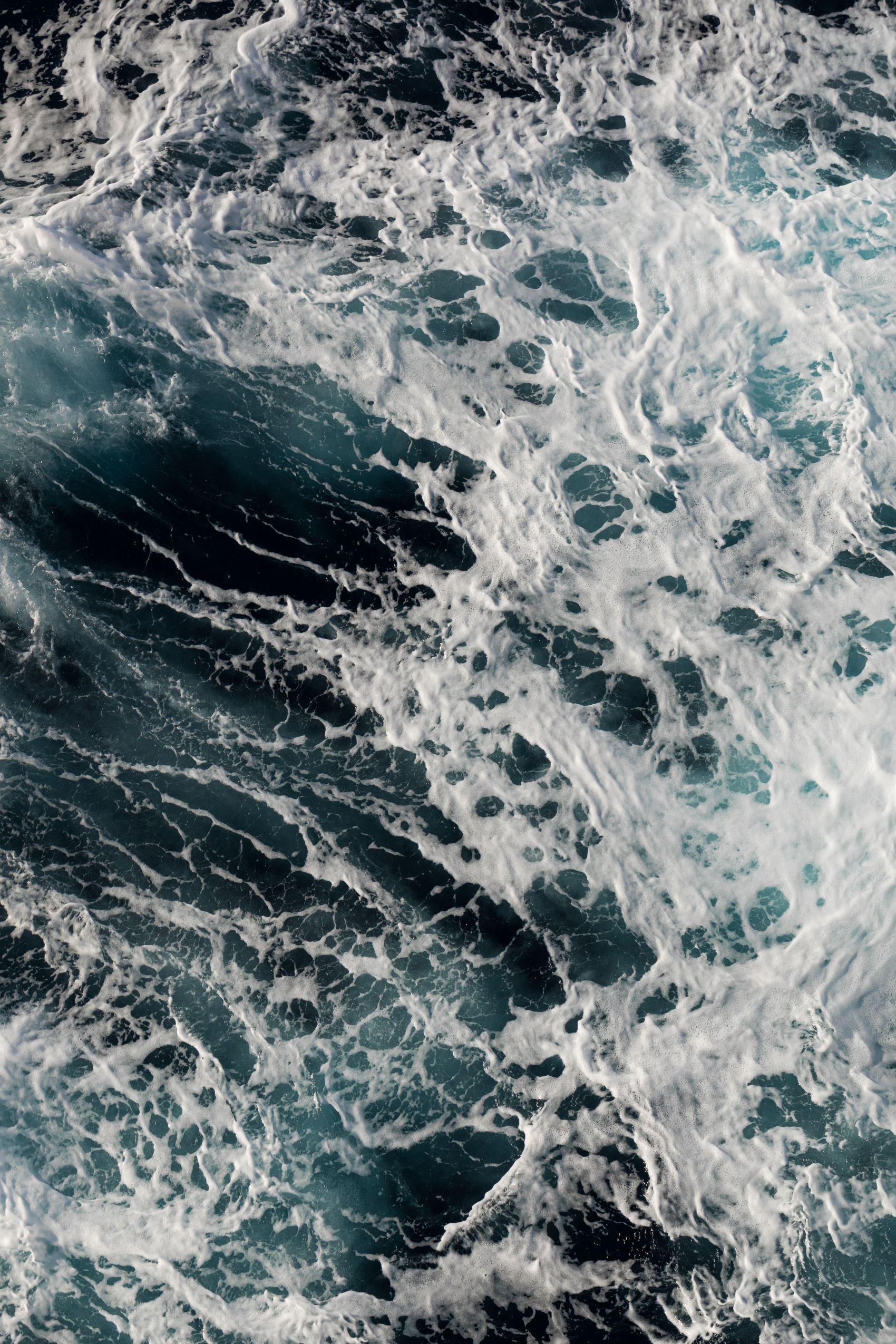 蓝色潮水图图片