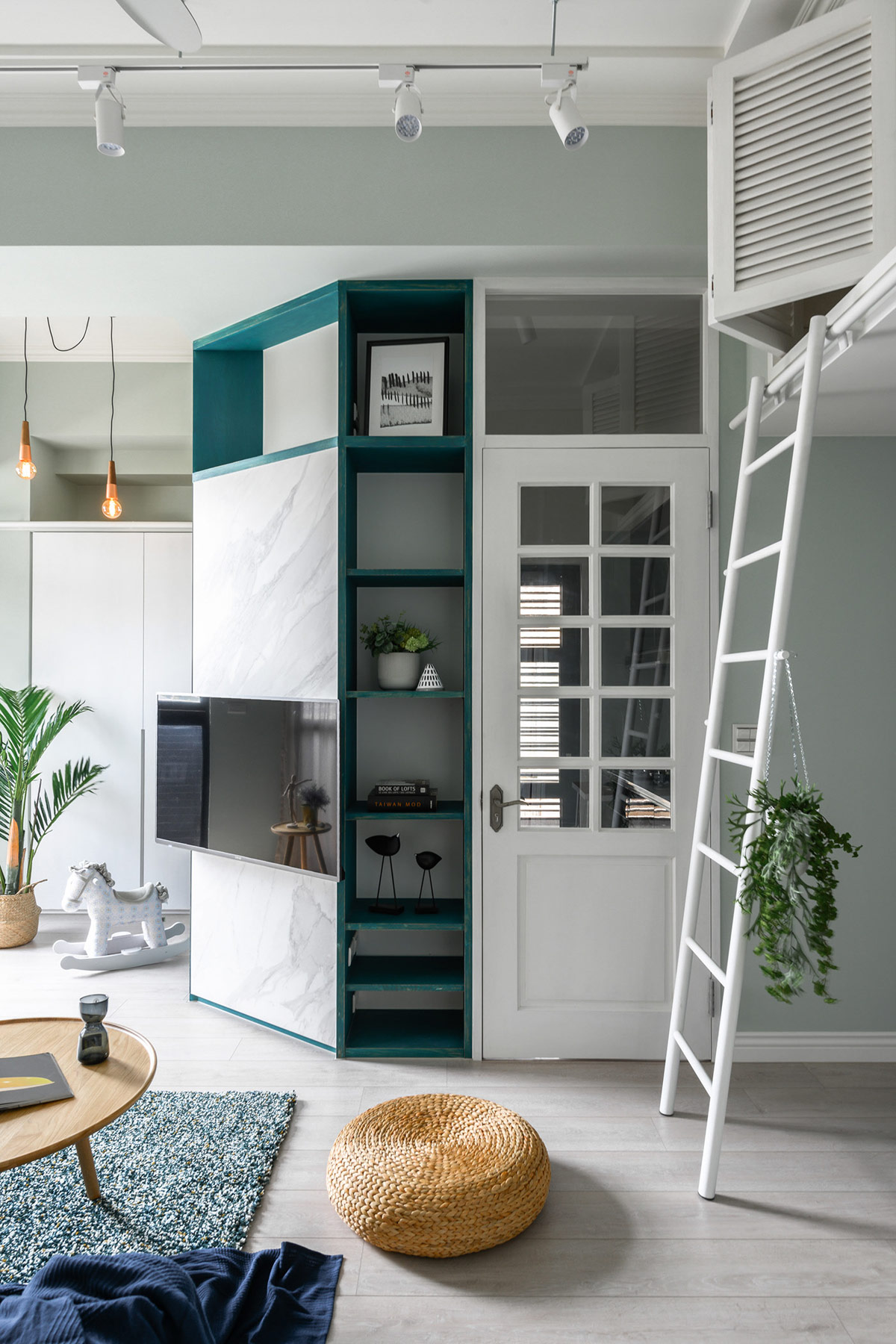 独特内饰和引人注目色彩组合的室内设计---酷图编号34