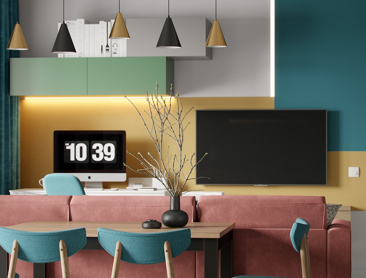 独特内饰和引人注目色彩组合的室内设计---酷图编号7