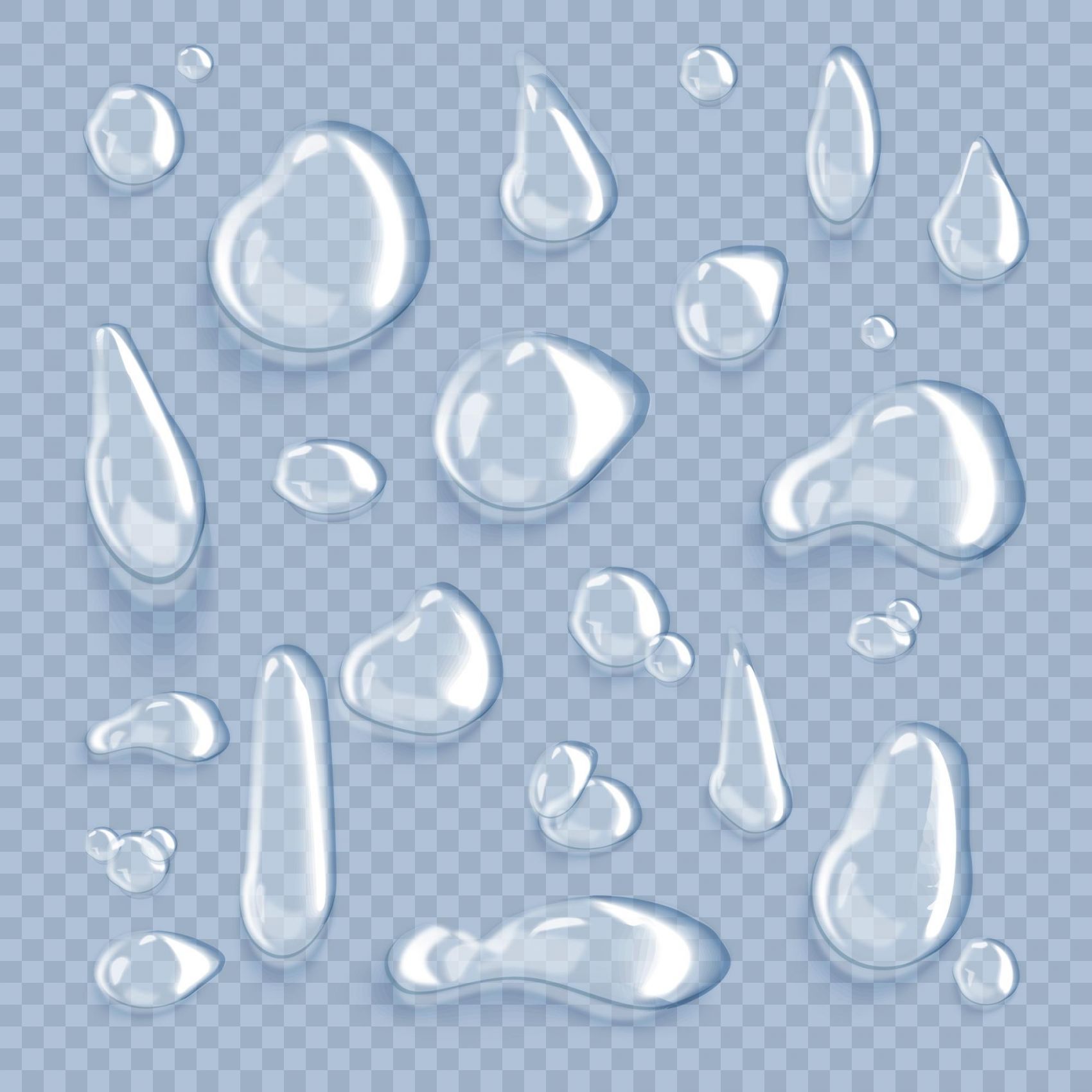 晶莹剔透的水滴素材下载 手机移动版