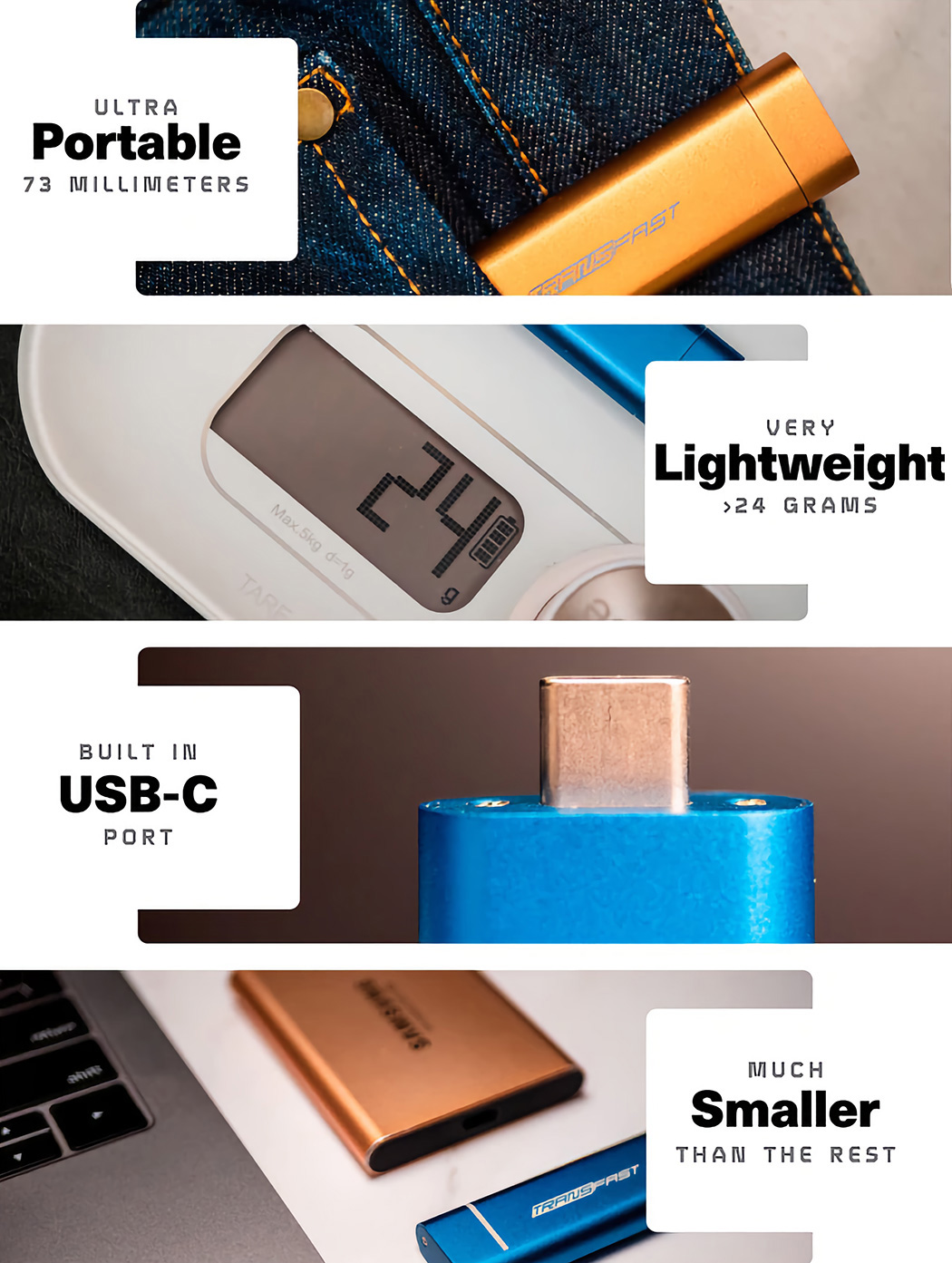 TRANSFAST-正在取代硬盘和云存储的便携式SSD新时代U盘---酷图编号1