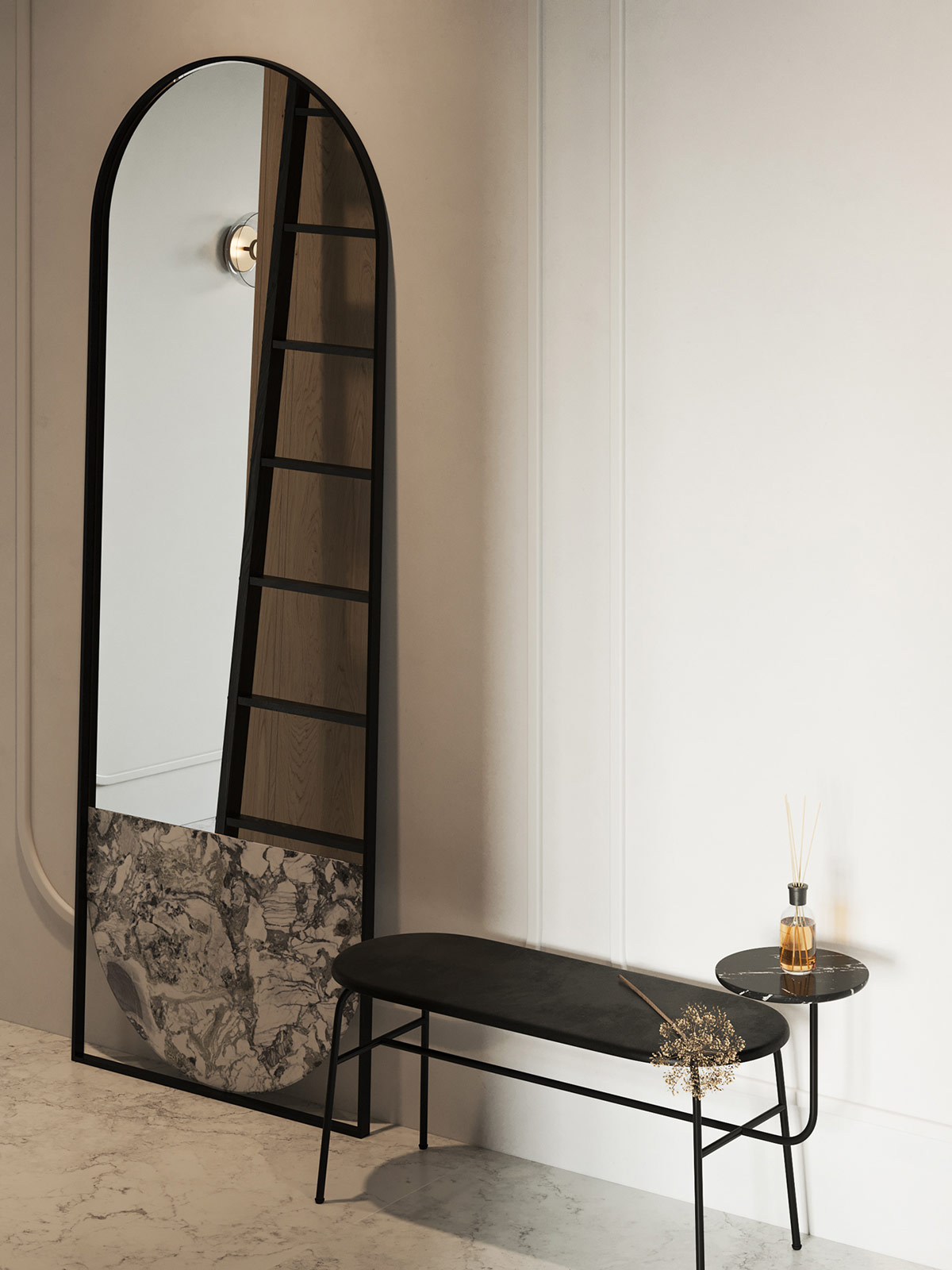 高端拱门装饰趋势启示的室内设计效果图---酷图编号1347607