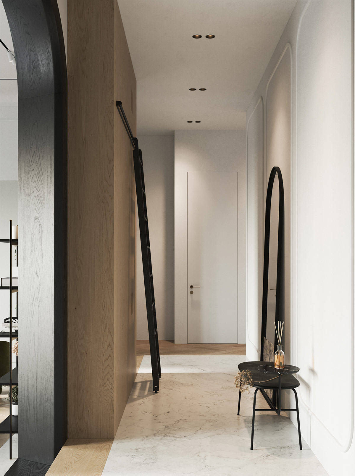 高端拱门装饰趋势启示的室内设计效果图---酷图编号1347615